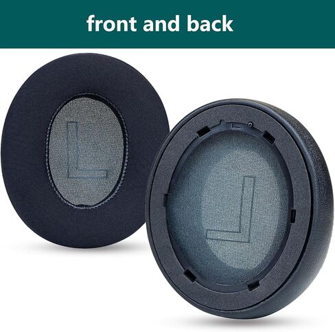 Replacement Soundcore Life Q20 Ear Pads Compatible with Anker Soundcore Life Q20 / Q20 BT Headphones, Made of Protein Leather Resilient Sponge, Replacement Ear Pad Repair Accessories (Black) in Kuwait