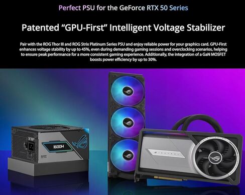 ASUS GeForce RTX 5090 Astral LC سائل سائل مُبرد 32GB GDDR7 PCIE 5.0 بطاقة الرسومات ، 7680 × 4320 الحد الأقصى ، الطول الكامل ، الفتحة الثلاثية in Kuwait