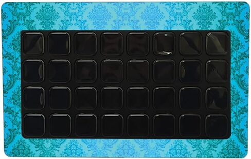 Maysyskins الجلد متوافق مع Elgato Stream Deck XL - Blue Vintage | غلاف الالتفاف الواقي ، الدائم ، والفريد من نوعه | من السهل تطبيق الأنماط وإزالتها وتغييرها | صنع في الولايات المتحدة in Saudi Arabia