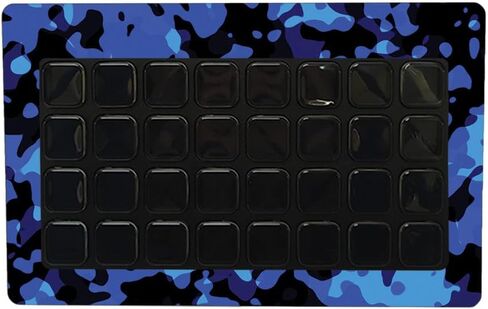 MightySkins Skin Compatible with Elgato Stream Deck XL - Blue Modern Camo | Protective, Durable, and Unique Vinyl Decal wrap Cover | Easy to Apply, Remove, and Change Styles | Made in The USA in Saudi Arabia