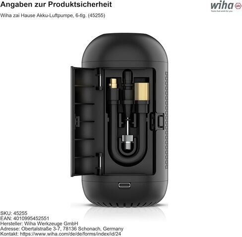wiha zai hause akku-luftpumpe 6tlg | 45255 in Kuwait