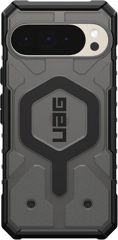 Urban Armor Gear Uag مصنوع لـ Google Pixel 10 Pro XL Case Pathfinder Clear - متوافق مع Pixelsnap والشحن المغناطيسي غطاء وقائي وعرة شفاف ، الرماد/الأسود in Kuwait