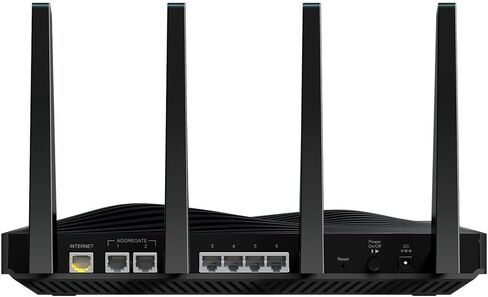 Netgear Nighthawk X8 Smart WiFi Router (R8500) - AC5300 Tri -Band Wireless Speed ​​(تصل إلى 5300 ميجابت في الثانية) حتى 4000 قدم مربع (متجدد) in Saudi Arabia