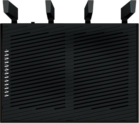 Netgear Nighthawk X8 Smart WiFi Router (R8500) - AC5300 Tri -Band Wireless Speed ​​(تصل إلى 5300 ميجابت في الثانية) حتى 4000 قدم مربع (متجدد) in Saudi Arabia