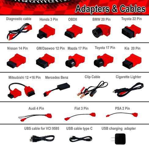 Escáner Automotriz Injectronic CJ8K – Herramienta Mas Avanzado de Diagnóstico OBD2 con Codificación ECU, Control Bidireccional, Todos Los Sistemas y Funciones de Mantenimiento in Saudi Arabia