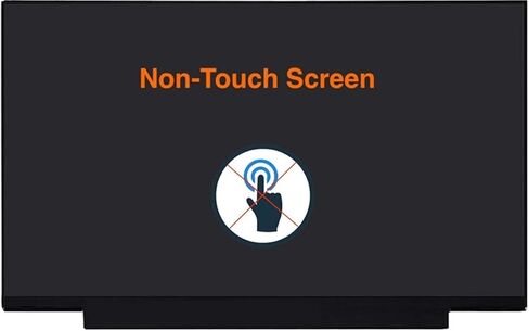 EM EMAJOR TECH New Screen Replacement for HP L44037-J91 1920X1080 FHD Non-Touch LCD LED Display with Set of Tape and Tools in Saudi Arabia