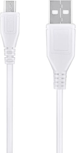 5ft White Micro USB Cable Cord for PsOne PS1 Playstatio1 Classic Mini Console System in Saudi Arabia