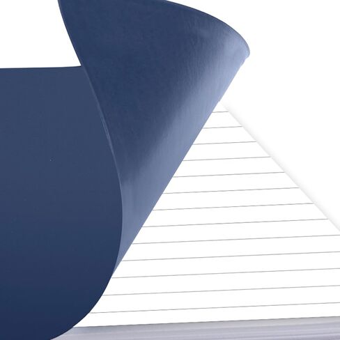 Cambridge Notebook، دفتر أعمال، 8-1/4 بوصة × 11 بوصة، 80 ورقة، مسطرة قانونية، غطاء مرن، سلكي، رمادي (06062) in Saudi Arabia