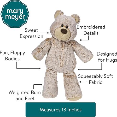 Mary Meyer Marshmallow Zoo Stuffed Animal Soft Toy, 13-Inches, Puppy in Saudi Arabia