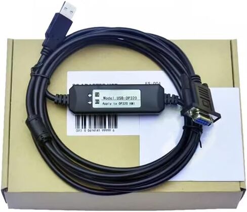 USB-OP320 الاتصال القابل للتطبيق تنزيل كبل الكبل الكبل برمجة كبل الطراز العادي تصميم رقاقة مزدوج 3 أمتار in Saudi Arabia