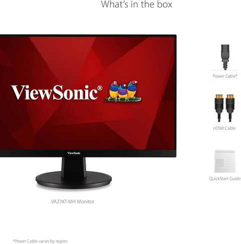 VAINOSIC VA2747-MH 27 بوصة شاشة عالية الدقة 1080 بكسل مع Freesync ، 100 هرتز ، مدي فائق الرقيقة ، العناية بالعيون ، HDMI ، VGA (متجدد) in Kuwait