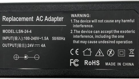 محول 96W AC 3-Pin XLR موصل 24V 4A إمدادات الطاقة مع الحبل in Saudi Arabia