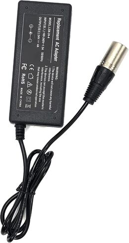 محول 96W AC 3-Pin XLR موصل 24V 4A إمدادات الطاقة مع الحبل in Saudi Arabia