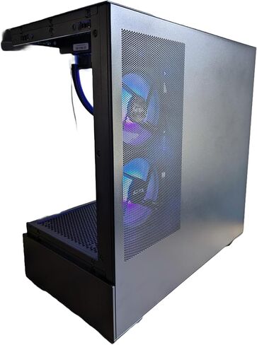 Centaurus Paladin 2 Gaming PC Intel Core Ultra 7 265k حتى 5.5 جيجا هرتز ، Radeon RX 9060 XT ، 32GB DDR5 RAM ، 1TB NVME SSD ، مبرد وحدة المعالجة المركزية السائلة ، Windows 11 Pro ، AC WiFi. سطح مكتب مخصص (Radeon RX 7600 XT) in Kuwait