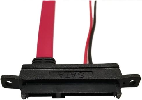 SATA 22PIN إلى 7Pin و 2PIN DAT DATION DATION CABLE 7+15PIN ADAPTER RED 20CM in Saudi Arabia