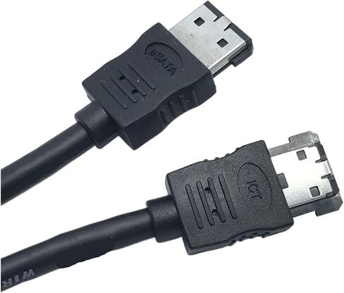 e-sata esata male to male extension transfer cable cable for محرك ثابت محمول 1M/1.2M (كابل مستدير 1.2 متر) in Saudi Arabia