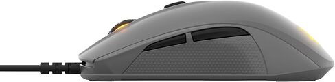 منافس STEELSERIES 110 ، ماوس الألعاب البصرية ، إضاءة RGB ، 6 أزرار ، الكمبيوتر/ماك ، رمادية in Saudi Arabia