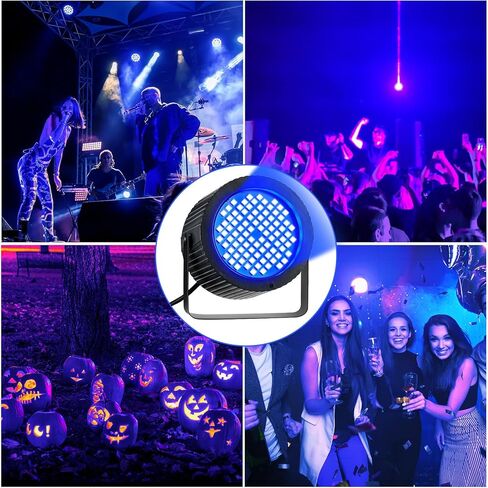 2 قطعة ضوء ستروب أبيض ساطع 88 مصباح LED فلاش للحفلات وسرعة الإضاءة وأوضاع الصوت وأضواء وامضة وأضواء المسرح لعيد الميلاد وعيد الفصح وحفلات أعياد الميلاد وغرفة الرقص DJ Bar Karaoke Show Wedding in Kuwait