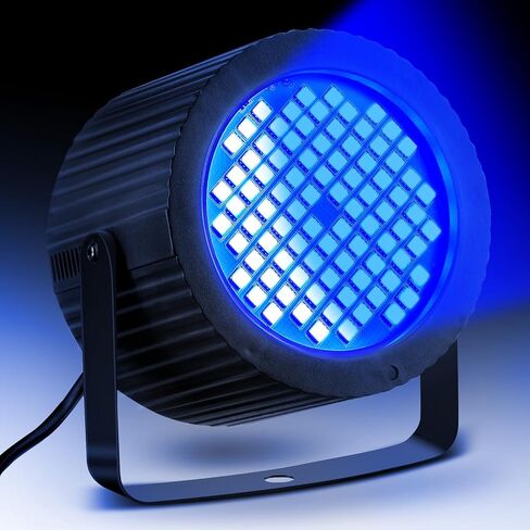 2 قطعة ضوء ستروب أبيض ساطع 88 مصباح LED فلاش للحفلات وسرعة الإضاءة وأوضاع الصوت وأضواء وامضة وأضواء المسرح لعيد الميلاد وعيد الفصح وحفلات أعياد الميلاد وغرفة الرقص DJ Bar Karaoke Show Wedding in Kuwait