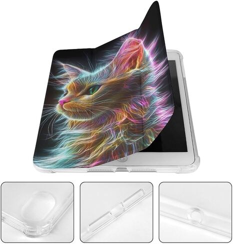 قضية الروح الروح الروحية الروحية مع حامل القلم رفيع الوزن ثلاثي الأوزان متوافق مع iPad mini 4/5/6 mini6 （8.3in） in Kuwait