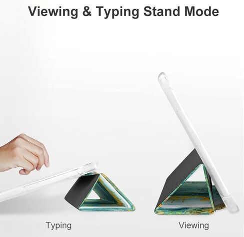 حالة SUB-SEA مع حامل القلم TRIFOLD SLIM TRIFOLD متوافق مع iPad Mini 4/5/6 MINI6 （8.3in） in Saudi Arabia