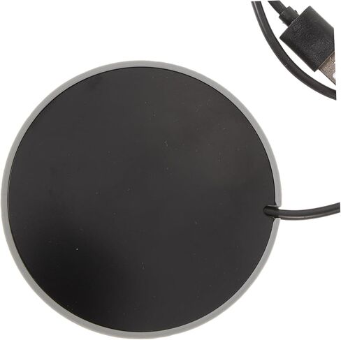 Magiclulu Electric Coffee Coffee Warmer Coaster Cust Cup Cup Pad for Coffee Milk Tea التحكم التلقائي في درجة الحرارة لمكتب استخدام المنزل تصميم خفيف الوزن in Kuwait