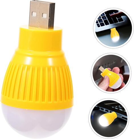 4pcs مصابيح LED مصابيح LED Mini Mini USB مصابيح الطوارئ المدمجة للسفر USB تعمل بالضوء الليلي مع عمر طويل لقراءة استخدام السيارة المحمولة in Kuwait