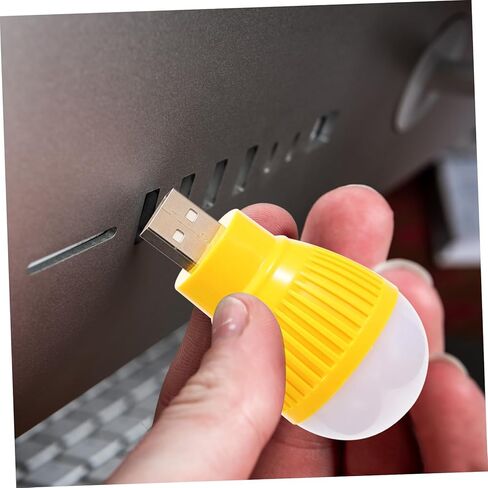 4pcs مصابيح LED مصابيح LED Mini Mini USB مصابيح الطوارئ المدمجة للسفر USB تعمل بالضوء الليلي مع عمر طويل لقراءة استخدام السيارة المحمولة in Kuwait