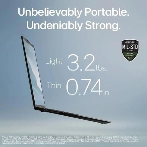 LG GRAM 17 2025 Touchscreen Lapilot COPILOT + PC ، Intel Ultra 7 Series 2 258V (حتى 4.8 جيجا هرتز) ، شاشة WQXGA ، 32 جيجابايت LPDDR5X RAM ، 1 TB SSD ، Intel ARC Graphics ، Wi-Fi 7 ، Windows 11 Pro ، in Kuwait