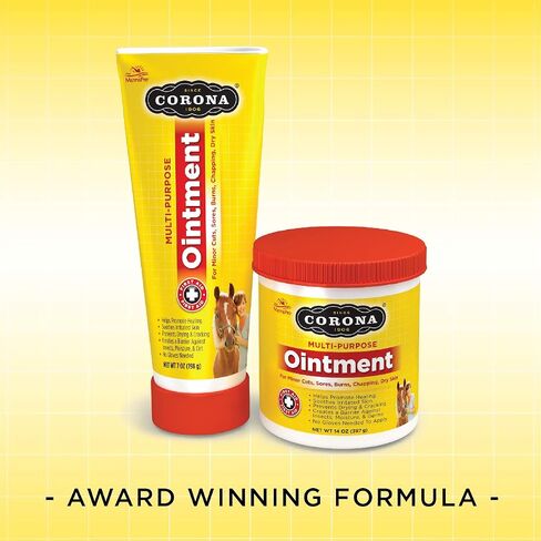 Manna Pro Corona Ointment for Horses | Lanolin-Based Formula Helps Sooth Irritation | 14 Ounces in Saudi Arabia