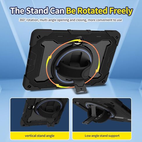 Military-grade shockproof tablet case Compatible with Honor Pad 9 12.1inch Case Tablet, Heavy Duty Shockproof Case Kids Case TPU Case Kickstand Rugged Protective Case with Hand Strap Carrying Strap An in Kuwait