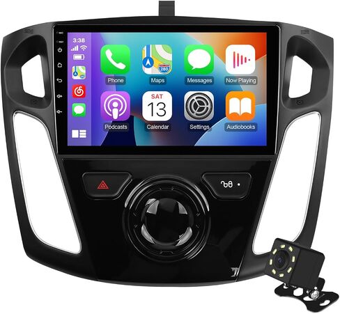 9 بوصة IPS شاشة اللمس أندرويد 14 ستيريو سيارة فورد فوكس 2012-2018 مع راديو Carplay و Android Auto 1+32GB ، دعم GPS ، WiFi ، Bluetooth ، راديو FM ، كاميرا احتياطية ، SWC ، USB مزدوج in Kuwait