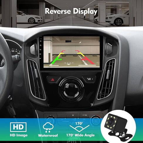 9 بوصة IPS شاشة اللمس أندرويد 14 ستيريو سيارة فورد فوكس 2012-2018 مع راديو Carplay و Android Auto 1+32GB ، دعم GPS ، WiFi ، Bluetooth ، راديو FM ، كاميرا احتياطية ، SWC ، USB مزدوج in Kuwait