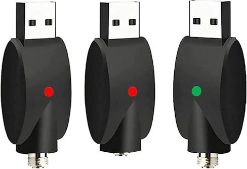 كابل شحن USB Wireles مع مؤشر LED 510 3pcs شحن سريع شحن رقاقة الحماية من محول USB شحن Wireles لحام الحديد متوافق مع معظم الأجهزة s in Saudi Arabia