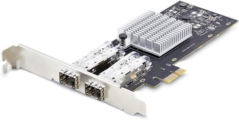 2-Port PCIE 2.0 × 1 GBE SFP بطاقة مع وحدة تحكم Intel I350-AM2 2 X 1GBE in Kuwait