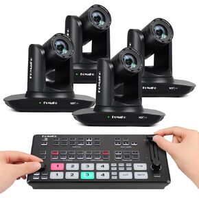 Fomako 30x Zoom Zoom Ndi PTZ Camera ، AI Auto-Tracking Gen 3 ، للبث الطبي والعلمي المباشر بما في ذلك تسجيل التجربة المختبرية والتركيب الجراحي (FMK30UH NDI-BX4+M1) in Kuwait