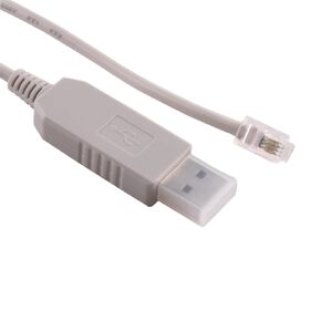 USB إلى RJ9 4P4C RS232 كابل التحكم التسلسلي للتلسكوب الاستوائي IEQ30 CEM25 CEM60 IEQ45 (5M) in Kuwait
