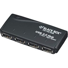 Black Box USB 2.0 HUB- 4 -PORT - NEW - USB 2.0 - Outside - 4 OUSB Port (S) in Kuwait