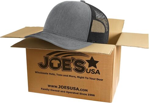 Otto 83-473 Premium Low Profile Six Panel Mesh Back Trucker Hat - Bulk, Blank Caps in Saudi Arabia