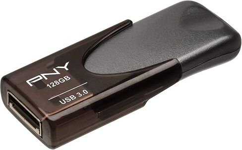 Generic PNY Flash Drive (Bulk Ten Pack) 128GB Turbo Attaché 4 USB 3.0 Works with Computer (P-FD128TBAT4-GE) Bundle with (5) Everything But Stromboli Lanyards in Saudi Arabia