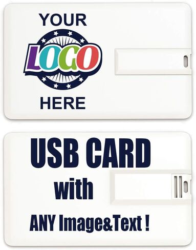 بطاقة الائتمان المخصصة محرك أقراص فلاش USB Flash محرك أقراص مخصصة لعصا ذاكرة 2GB 25 حزمة in Kuwait