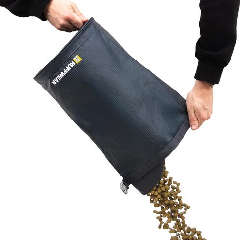 RUFFWEAR Kibble Kaddie 20701-413 Portable Dog Food Bag, One Size, Capacity: 10 L, Slate Blue in Saudi Arabia