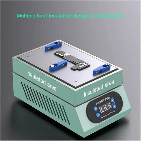 Preheating Platform for Motherboard Repair 30-260°C Temp Digital Thermostat Aluminum & Stone Insulation(SK-H2,220V EU) in Kuwait