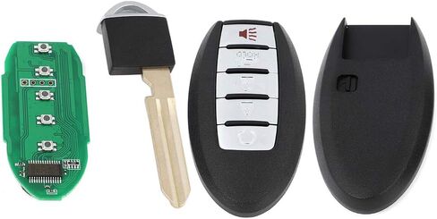 SCITOO 2 PCS Key Fob Keyless Entry Remote Control Fits 2015-2018 for Nissan Murano 2014-2018 for Nissan Pathfinder (FCC S180144308) 5 Buttons in Saudi Arabia