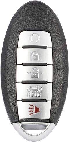 SCITOO 2 PCS Key Fob Keyless Entry Remote Control Fits 2015-2018 for Nissan Murano 2014-2018 for Nissan Pathfinder (FCC S180144308) 5 Buttons in Saudi Arabia