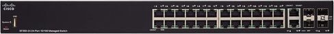 Cisco SF350-24 التبديل المدارة | 24 10/100 منافذ | 4 Gigabit Ethernet (GBE) Combo SFP | حماية محدودة مدى الحياة (SF350-24-K9-NA) in Kuwait