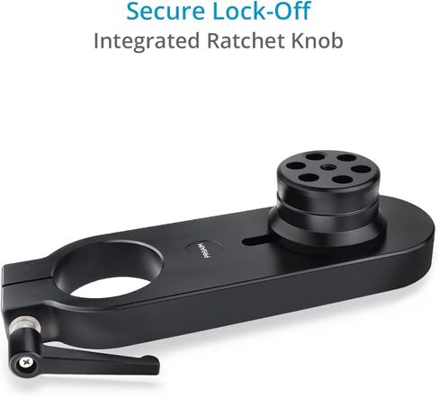 PROAIM CAMERT CAMERSS EURO/Elemac Adapter Bracket مع Ratchet Knob متكامل للفيلم Dollies و Cine-Style Bazookas. حمولة تصل إلى 100 كجم/200 رطل in Saudi Arabia