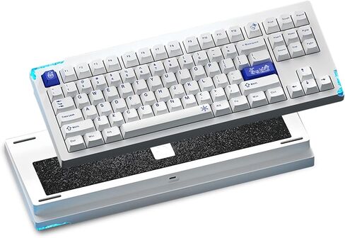 Stars80 V2 الألومنيوم CNC لوحة المفاتيح السريعة ، 80 ٪ QMK/عبر حشية قابلة للبرمجة MOUNT SWAP HOT TRI-MODE WIRELESS BT5.0/2.4GHz/USB-C لوحة مفاتيح الألعاب الميكانيكية RGB للكمبيوتر الشخصي/MAC GAMER (الأرجواني) in Kuwait