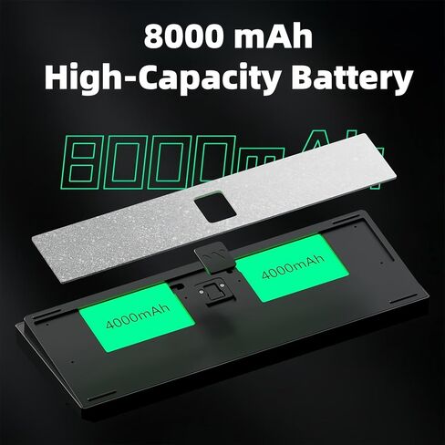Stars80 V2 الألومنيوم CNC لوحة المفاتيح السريعة ، 80 ٪ QMK/عبر حشية قابلة للبرمجة MOUNT SWAP HOT TRI-MODE WIRELESS BT5.0/2.4GHz/USB-C لوحة مفاتيح الألعاب الميكانيكية RGB للكمبيوتر الشخصي/MAC GAMER (الأرجواني) in Kuwait