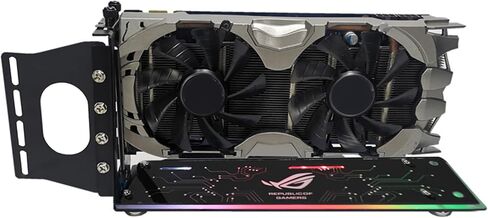 بطاقة الرسومات العمودية حامل الكمبيوتر PCIE 3.0 قوس GPU رأسيا لقاعدة كيكستاند CASE مع LED 5V ARGB SYN GPU العمودي in Saudi Arabia